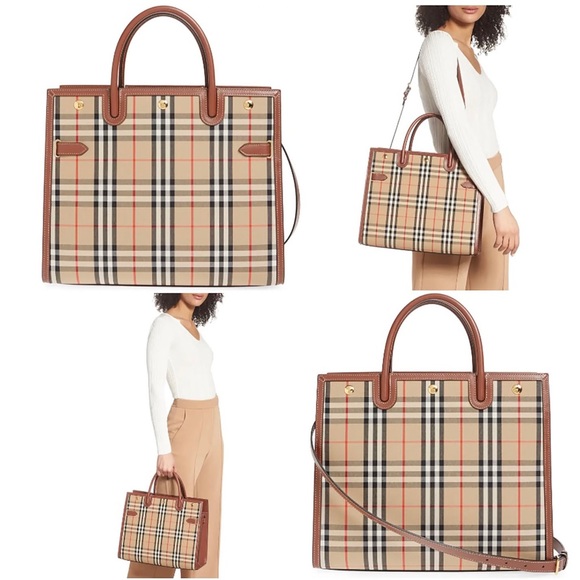 BURBERRY TOTE BAG - Picture 5 of 5